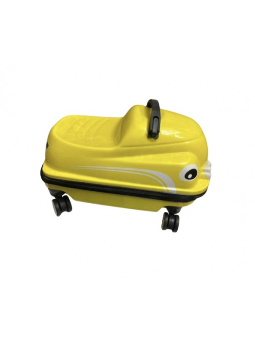 Cartoon ride-on children travelling luggage bag